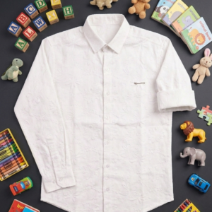 Imported Fabric Embossed Casual Shirt for Kids