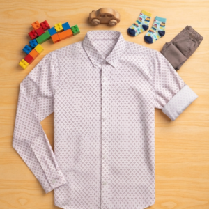 Boys Imported Fabric Printed Shirt