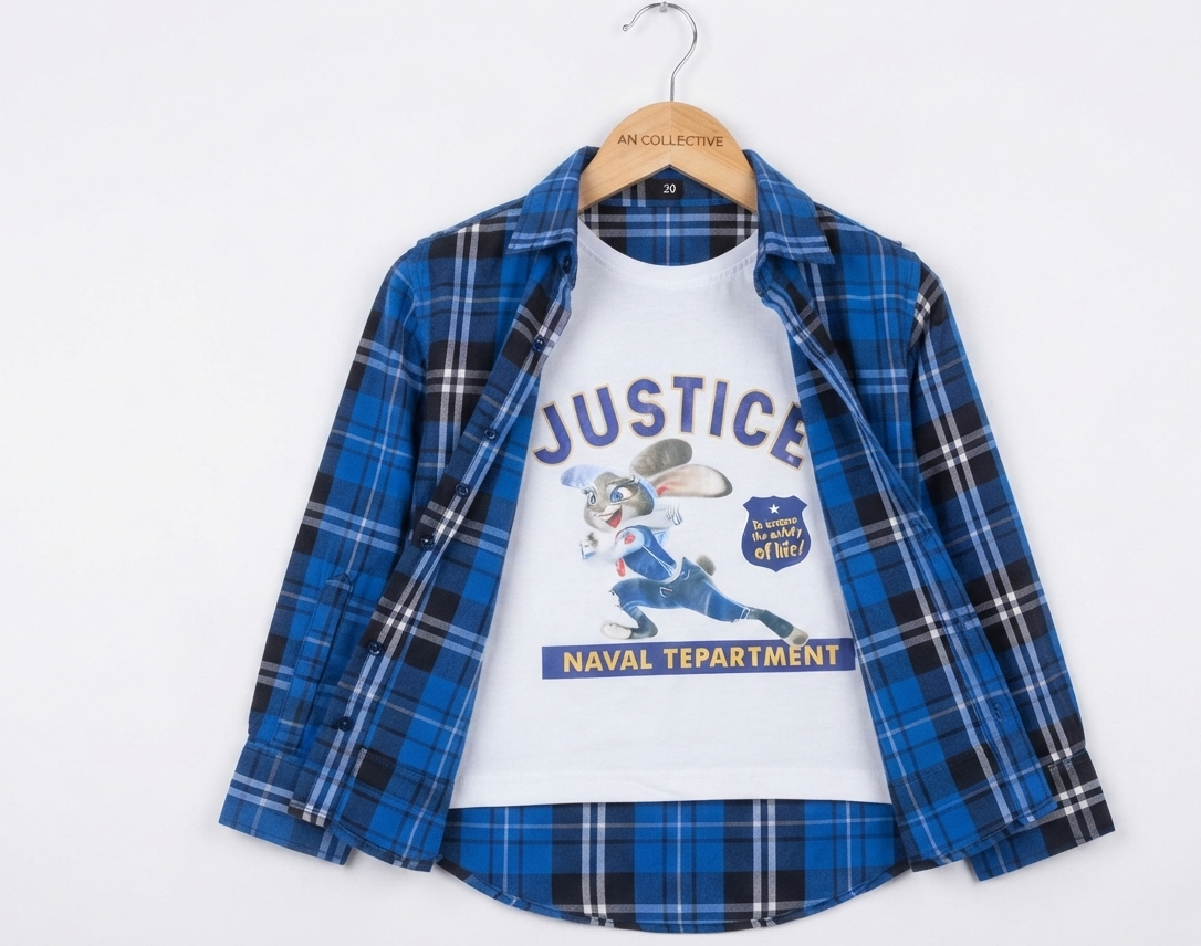 AN Collective Co. Premium Kids Double Shirt – Stylish & Comfortable - Image 2