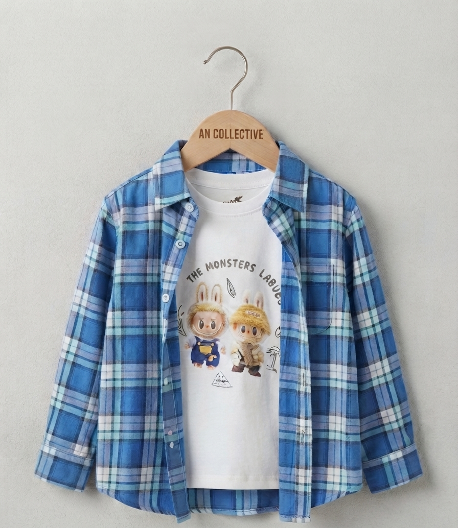 AN Collective Co. Premium Kids Double Shirt – Stylish & Comfortable - Image 8